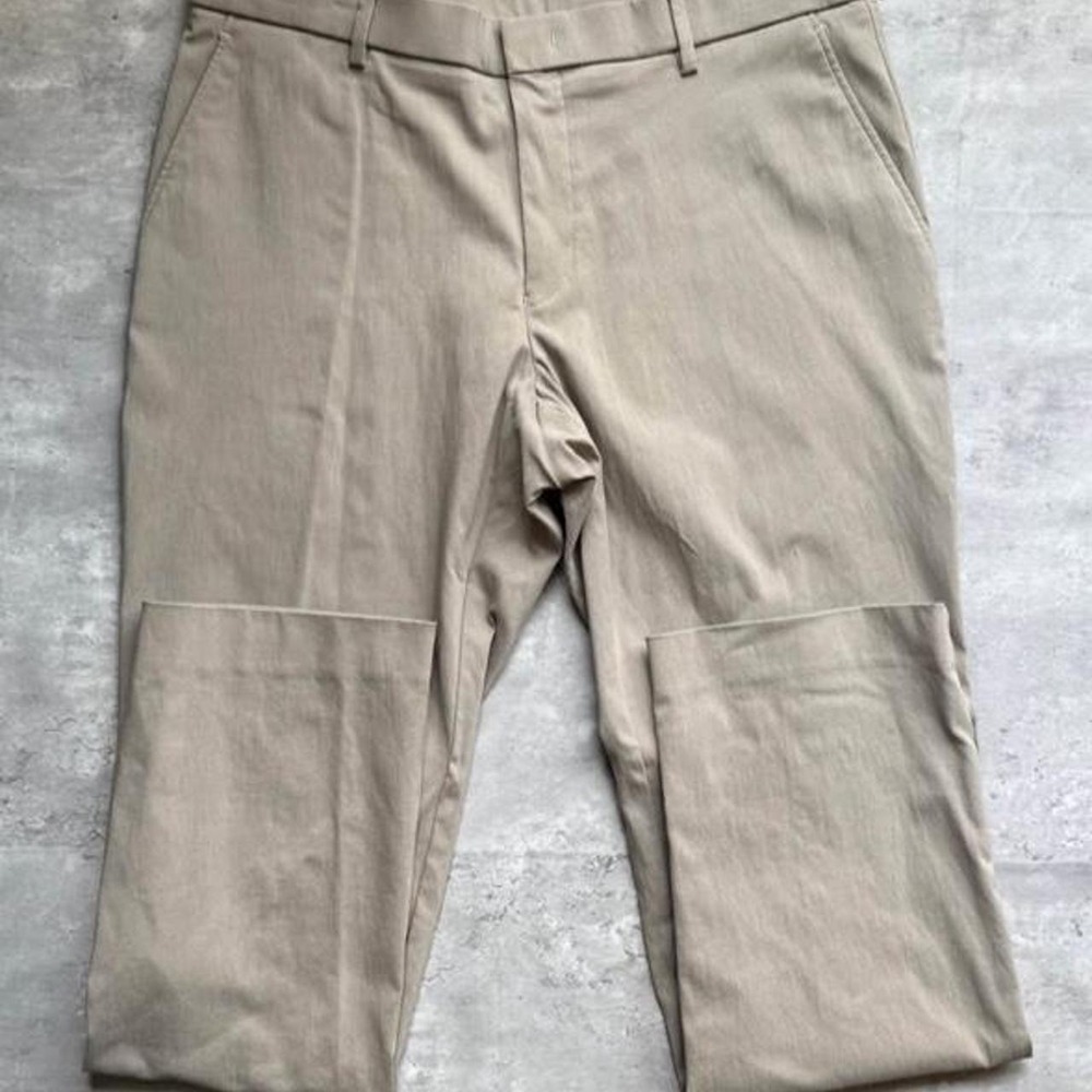 Tommy Hilfiger Mens Tan Chino Pants 32x30 Khaki Stretch Trousers RN 90736